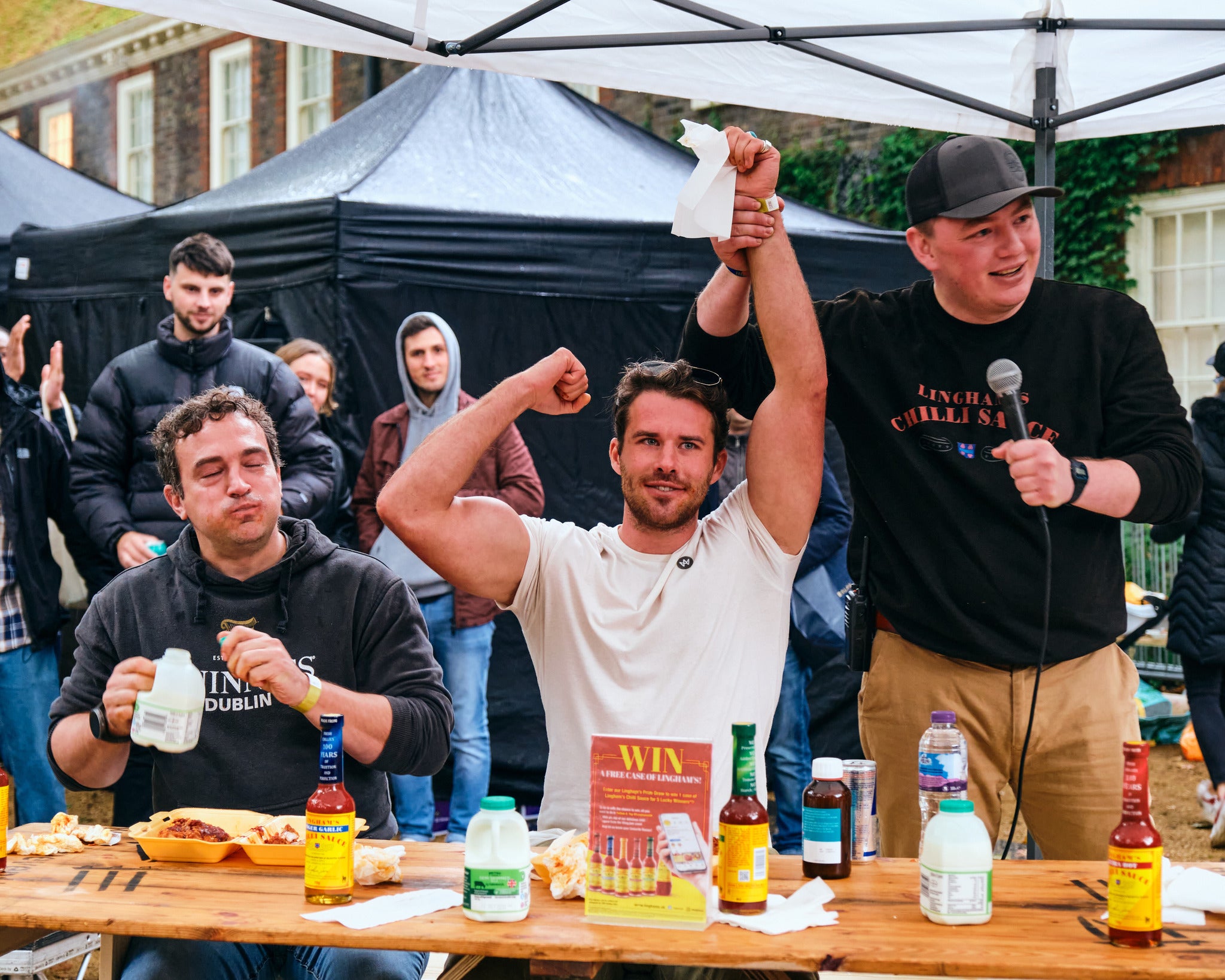 hot wing contest's winner at wingjam , WingJam London Best Chicken Wing Contest, Best Food Festivals in London WingJam 2024, WingJam A Festival for Chicken Wing Lovers in London