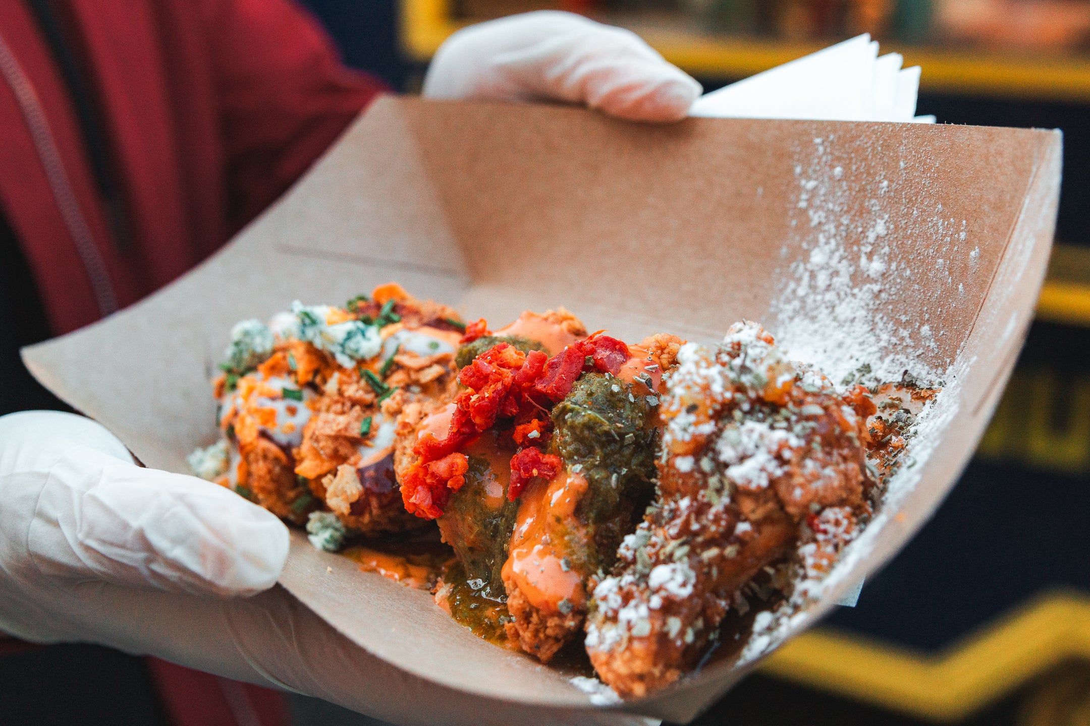 lovely Christmas wings from jus winging it at wingjam, WingJam London A Feast of Flavor with Friends, WingJam London People Enjoying Every Wing Bite, WingJam London Where Friends Gather for Delicious Chicken Wings, WingJam London A Fun Day Out with Food Lovers, WingJam London The Ultimate Chicken Wing Festival for Friends, WingJam London People Relishing the Best Wings in Town